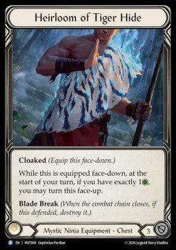 Heirloom of Tiger Hide (Regular) - Part the Mistveil (Rare) [MST-049]