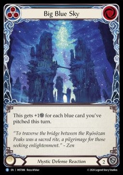 Big Blue Sky (Regular) - Part the Mistveil (Rare) [MST-086]