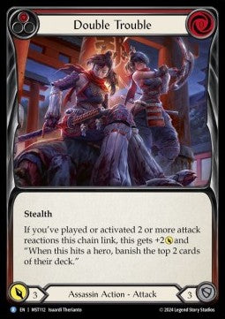 Double Trouble (Red) (Regular) - Part the Mistveil (Rare) [MST-112]