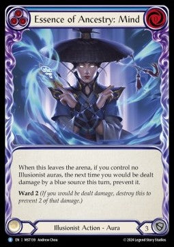 Essence of Ancestry: Mind (Regular) - Part the Mistveil (Rare) [MST-139]
