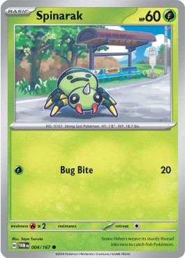 Spinarak - Twilight Masquerade (Common) [004]