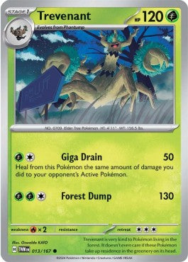 Trevenant - Twilight Masquerade (Common) [013]
