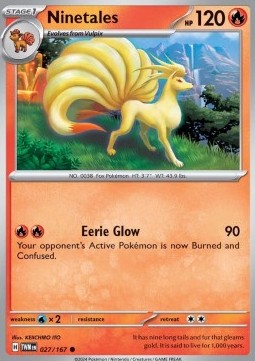 Ninetales - Twilight Masquerade (Common) [027]