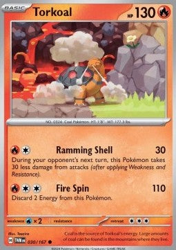 Torkoal - Twilight Masquerade (Common) [030]