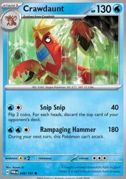 Crawdaunt - Twilight Masquerade (Common) [048]