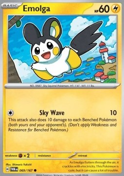 Emolga - Twilight Masquerade (Common) [069]