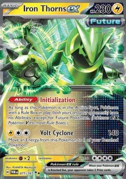 Iron Thorns ex - Twilight Masquerade (Double Rare) [TWM-077]