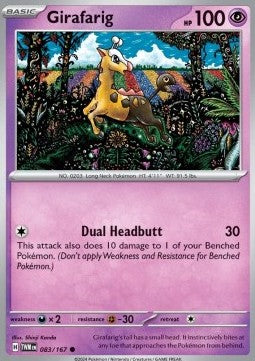 Girafarig - Twilight Masquerade (Common) [083]