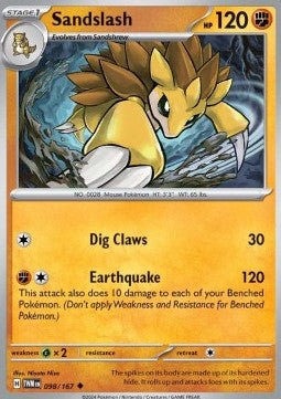 Sandslash - Twilight Masquerade (Uncommon) [098]