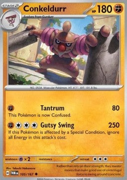 Conkeldurr - Twilight Masquerade (Uncommon) [105]