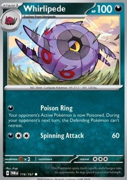 Whirlipede - Twilight Masquerade (Common) [116]