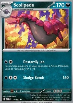 Scolipede - Twilight Masquerade (Uncommon) [117]