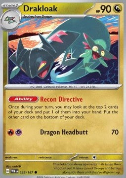 Drakloak - Twilight Masquerade (Common) [129]