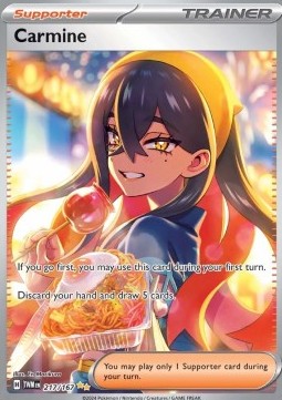 Carmine - Twilight Masquerade (Special Illustration Rare) [TWM-217]