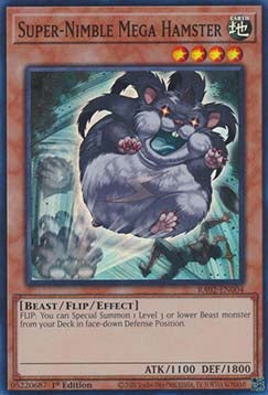 Super-Nimble Mega Hamster (V.1 - Super Rare) - 25th Anniversary Rarity Collection II (Super Rare) [004]