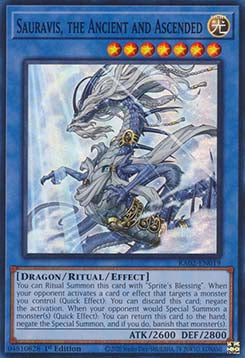 Sauravis, the Ancient and Ascended (V.1 - Super Rare) - 25th Anniversary Rarity Collection II (Super Rare) [019]