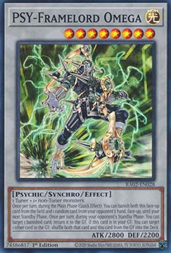 PSY-Framelord Omega (V.1 - Super Rare) - 25th Anniversary Rarity Collection II (Super Rare) [028]