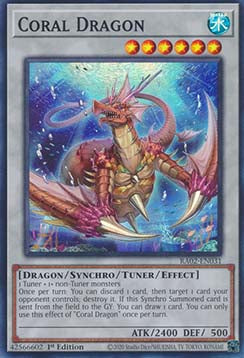 Coral Dragon (V.1 - Super Rare) - 25th Anniversary Rarity Collection II (Super Rare) [031]