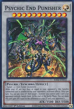 Psychic End Punisher (V.1 - Super Rare) - 25th Anniversary Rarity Collection II (Super Rare) [032]