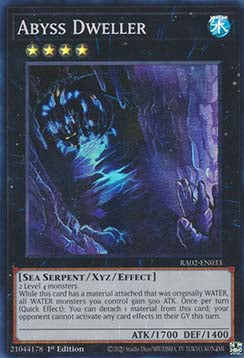 Abyss Dweller (V.1 - Super Rare) - 25th Anniversary Rarity Collection II (Super Rare) [033]