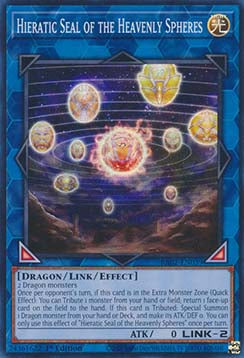 Hieratic Seal of the Heavenly Spheres (V.1 - Super Rare) - 25th Anniversary Rarity Collection II (Super Rare) [039]