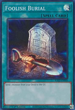 Foolish Burial (V.1 - Super Rare) - 25th Anniversary Rarity Collection II (Super Rare) [049]
