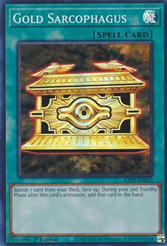Gold Sarcophagus (V.1 - Super Rare) - 25th Anniversary Rarity Collection II (Super Rare) [052]