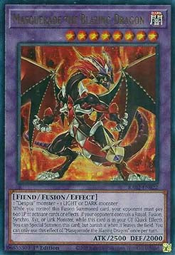 Masquerade the Blazing Dragon (V.2 - Ultra Rare) - 25th Anniversary Rarity Collection II (Ultra Rare) [022]