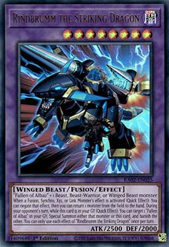 Rindbrumm the Striking Dragon (V.2 - Ultra Rare) - 25th Anniversary Rarity Collection II (Ultra Rare) [025]