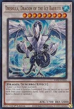 Trishula, Dragon of the Ice Barrier (V.2 - Ultra Rare) - 25th Anniversary Rarity Collection II (Ultra Rare) [026]