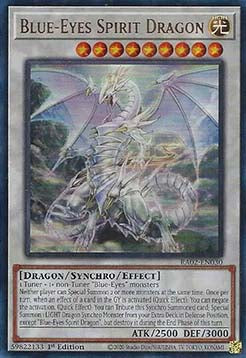 Blue-Eyes Spirit Dragon (V.2 - Ultra Rare) - 25th Anniversary Rarity Collection II (Ultra Rare) [030]