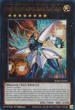 Number 38: Hope Harbinger Dragon Titanic Galaxy (V.2 - Ultra Rare) - 25th Anniversary Rarity Collection II (Ultra Rare) [036]