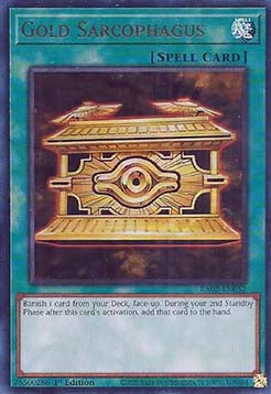 Gold Sarcophagus (V.2 - Ultra Rare) - 25th Anniversary Rarity Collection II (Ultra Rare) [052]