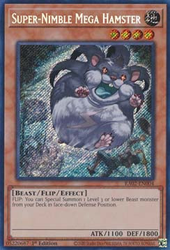 Super-Nimble Mega Hamster (V.3 - Secret Rare) - 25th Anniversary Rarity Collection II (Secret Rare) [004]