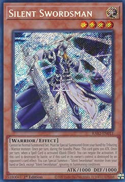 Silent Swordsman (V.3 - Secret Rare) - 25th Anniversary Rarity Collection II (Secret Rare) [011]