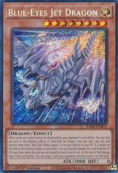 Blue-Eyes Jet Dragon (V.3 - Secret Rare) - 25th Anniversary Rarity Collection II (Secret Rare) [017]