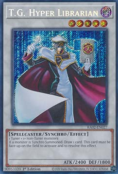 T.G. Hyper Librarian (V.3 - Secret Rare) - 25th Anniversary Rarity Collection II (Secret Rare) [027]