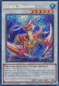 Coral Dragon (V.3 - Secret Rare) - 25th Anniversary Rarity Collection II (Secret Rare) [031]