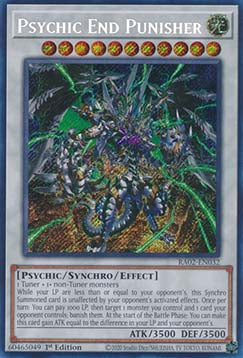 Psychic End Punisher (V.3 - Secret Rare) - 25th Anniversary Rarity Collection II (Secret Rare) [032]