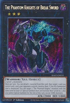 The Phantom Knights of Break Sword (V.3 - Secret Rare) - 25th Anniversary Rarity Collection II (Secret Rare) [035]