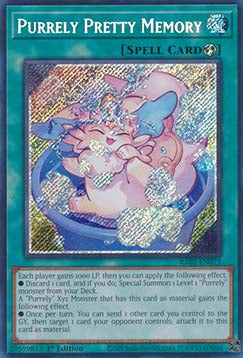 Purrely Pretty Memory (V.3 - Secret Rare) - 25th Anniversary Rarity Collection II (Secret Rare) [072]