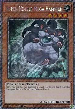Super-Nimble Mega Hamster (V.4 - Platinum Secret Rare) - 25th Anniversary Rarity Collection II (Platinum Secret Rare) [004]