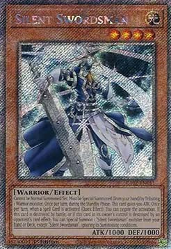 Silent Swordsman (V.4 - Platinum Secret Rare) - 25th Anniversary Rarity Collection II (Platinum Secret Rare) [011]