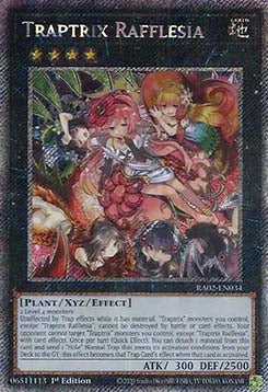 Traptrix Rafflesia (V.4 - Platinum Secret Rare) - 25th Anniversary Rarity Collection II (Platinum Secret Rare) [034]