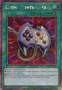 Enemy Controller (V.4 - Platinum Secret Rare) - 25th Anniversary Rarity Collection II (Platinum Secret Rare) [RA02-051]