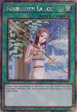 Forbidden Lance (V.4 - Platinum Secret Rare) - 25th Anniversary Rarity Collection II (Platinum Secret Rare) [058]