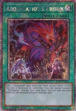 Abomination's Prison (V.4 - Platinum Secret Rare) - 25th Anniversary Rarity Collection II (Platinum Secret Rare) [064]
