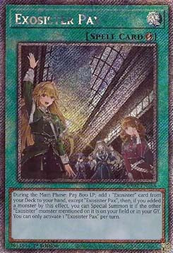 Exosister Pax (V.4 - Platinum Secret Rare) - 25th Anniversary Rarity Collection II (Platinum Secret Rare) [066]