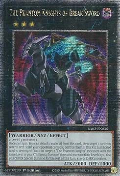 The Phantom Knights of Break Sword (V.5 - Quarter Century Secret Rare) - 25th Anniversary Rarity Collection II (Quarter Century Secret Rare) [RA02-035]