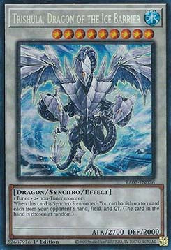 Trishula, Dragon of the Ice Barrier (V.6 - Collectors Rare) - 25th Anniversary Rarity Collection II (Collectors Rare) [026]
